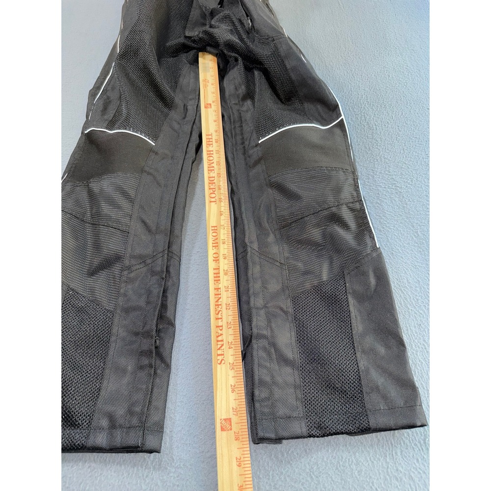 Wicked Stock Summer Mesh Armored Motorcycle Riding Pants Black Small Short - Picture 4 of 6
